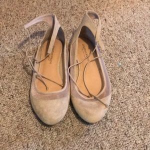 Nude Christian Siriano Flats
